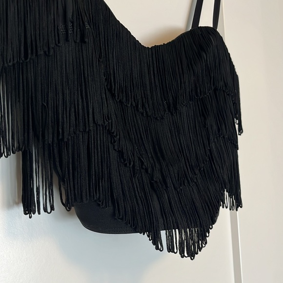 Fringe corset crop top - Picture 2 of 3